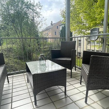 Modernes Apartment In Chemnitz Eksteriør billede