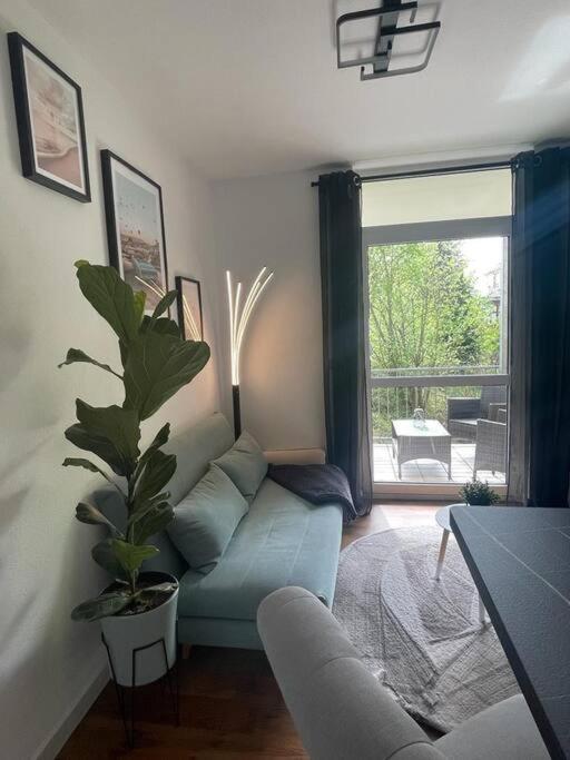 Modernes Apartment In Chemnitz Eksteriør billede